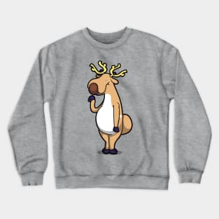 Coconut Nosed Dear Crewneck Sweatshirt